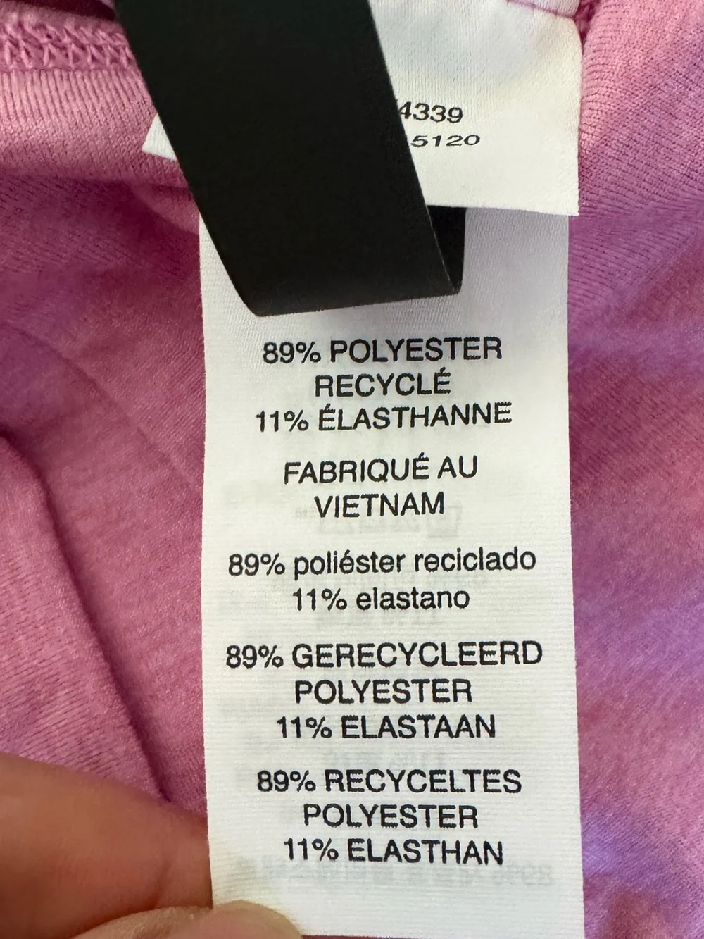 Vuori Women's Halo Foldover Pant Azalea Pink Heather Size Large - Picture 8 of 8